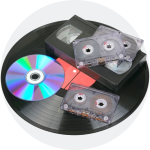CD, Vinyl & Kassetten